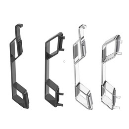 For Sony PS5 Slim DOBE TP5-3582 Game Console Horizontal Storage Holder(Transparent)