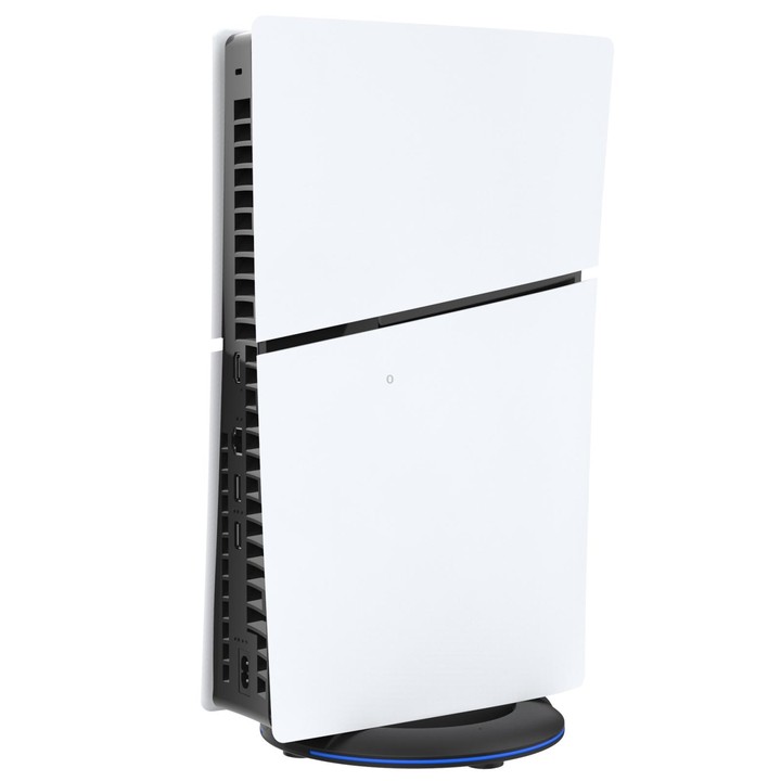 For Sony PS5 Slim IPEGA Universal Game Console Vertical Cooling Base Holder, Color: Black