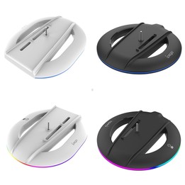 For Sony PS5 Slim IPEGA Universal Game Console Vertical Cooling Base Holder, Color: Black