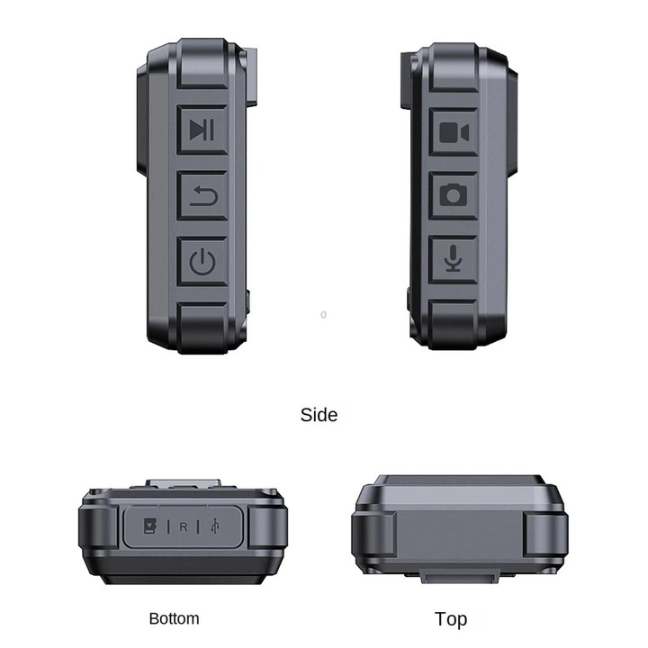 L9 1080P 2.0 Inch IPS Screen Video Recorder With Back Clip IP65 Waterproof Mini Camcorders