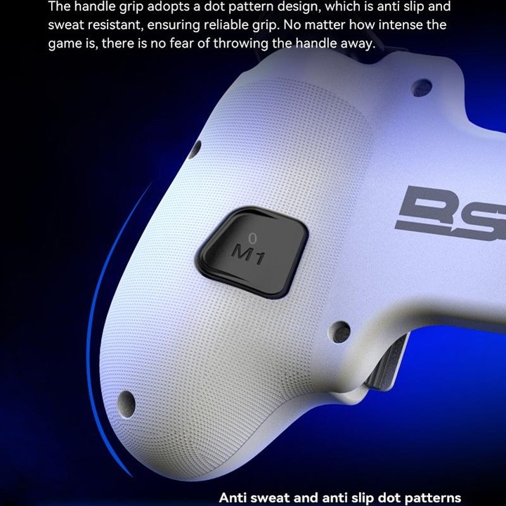 BSP-D10S Wireless Stretch Game Controller With Heat Dissipation Fan for Switch / Android / IOS / PC / PS3 / PS4(Black)