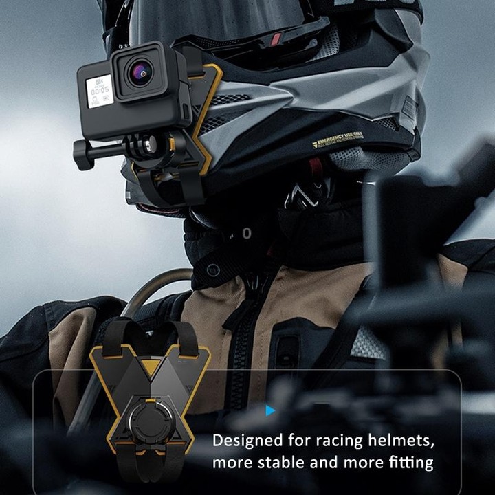 Magnetic Quick Release Motorcycle Helmet Chin Stand Mount For Action Camera