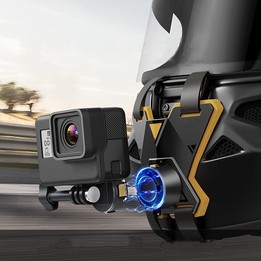 Magnetic Quick Release Motorcycle Helmet Chin Stand Mount For Action Camera