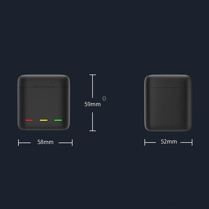 TELESIN GP-BCG-901 Storage Battery Charging Box For GoPro HERO12 Black / HERO11 Black / HERO10 Black / HERO9 Black(Single Chargi