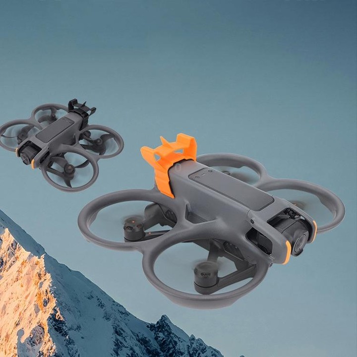 For DJI Avata 2 CQT Adhesive Airflow Cutting Flight Tail for Drones(Orange)