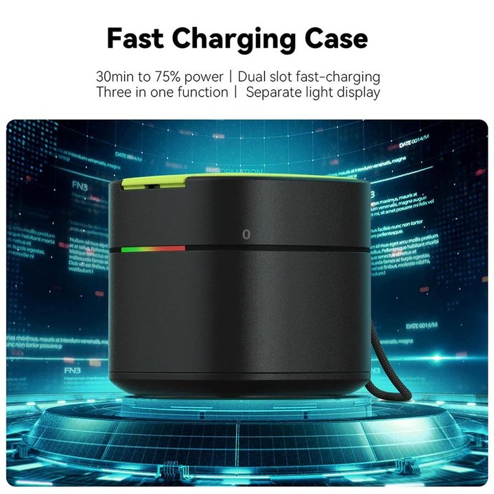 TELESIN GP-FCK-B11 Fast Charged Battery Storage Charging Box For GoPro HERO12 Black / HERO11 Black / HERO10 Black / HERO9 Black(