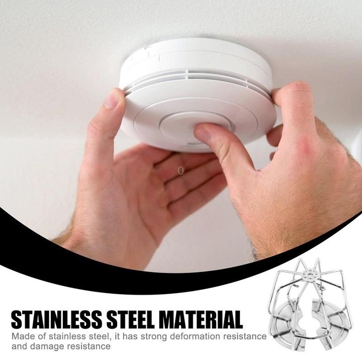 Non-disassembly Fire Sprinkler Head Protective Cover Bracket, Style: For 6-point Sprinkler