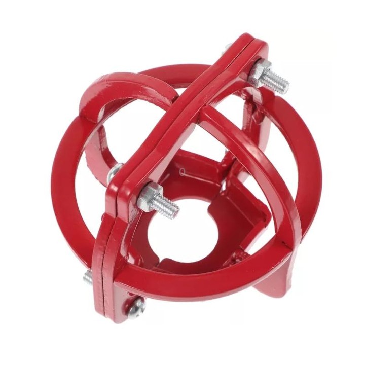 Non-disassembly Fire Sprinkler Head Protective Cover Bracket, Style: For Red 4-point Sprinkler