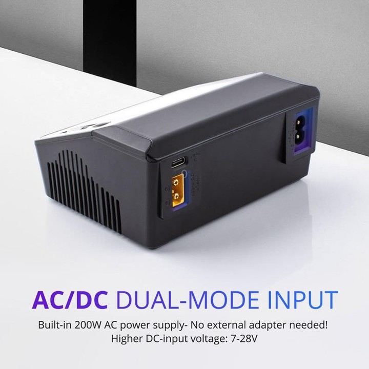 ToolkitRC M6DAC Dual Way Aeromodelling Drone Li-Po Battery Balance Charger(EU Plug)