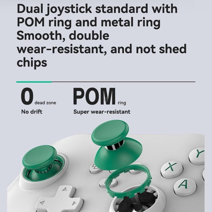 Z03 Wireless Bluetooth Game Controller For Switch / IOS / Android / PC / PS3 / PS4, Spec: Star White+Bracket
