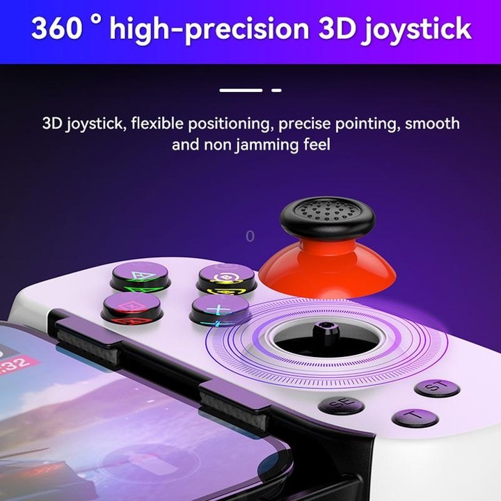 Bluetooth Stretchable Game Controller for Nintendo Switch / PC / IOS / Android(Black)