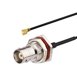 15cm IPX To BNC Female RG1.13 Antenna Signal Extension Cable