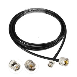3m BNC Male To UHF Male RG58 Adapter Cable