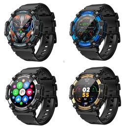 LOKMAT ATTACK 2 PRO 1.39-Inch 5ATM Waterproof Health Monitoring Bluetooth Smart Watch(Silver)