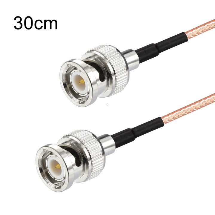 30cm BNC Male to Male RG316 RF Connection Cable BNC Extension Cable