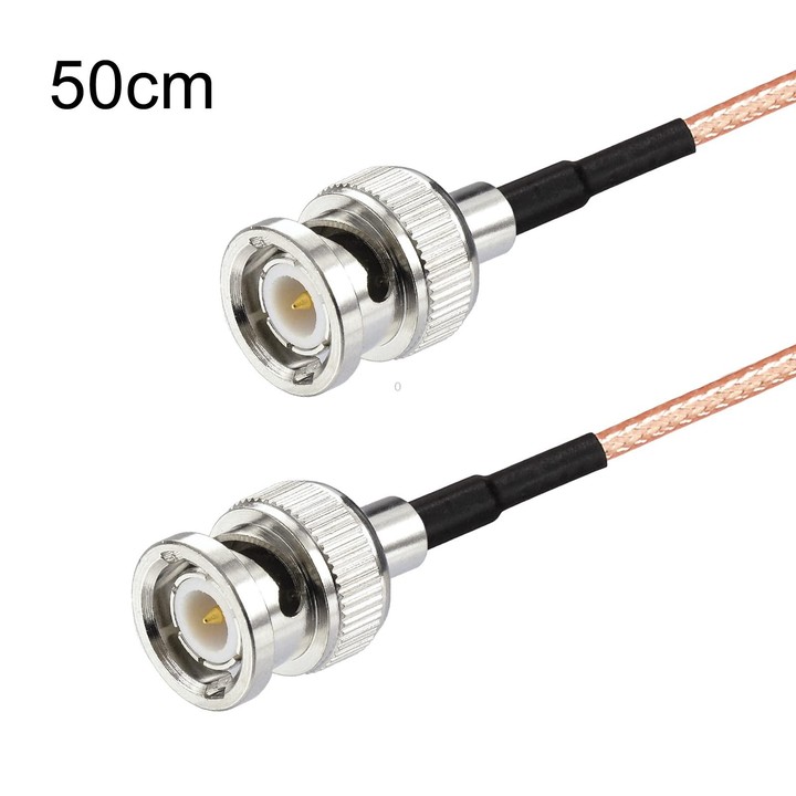 50cm BNC Male to Male RG316 RF Connection Cable BNC Extension Cable