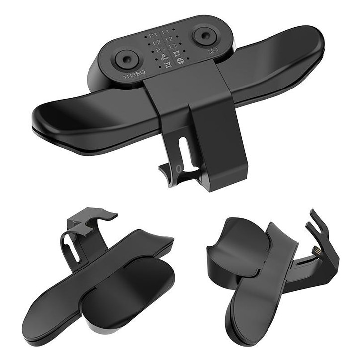 For PS4 Controller Back Button Attachment Programmable & TURBO Function