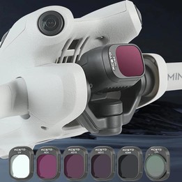 For DJI Mini 4 Pro RCSTQ Filter HD Protective Mirror Drone Accessories, Style: ND-PL8+ND-PL16+ND-PL32+ND-PL64