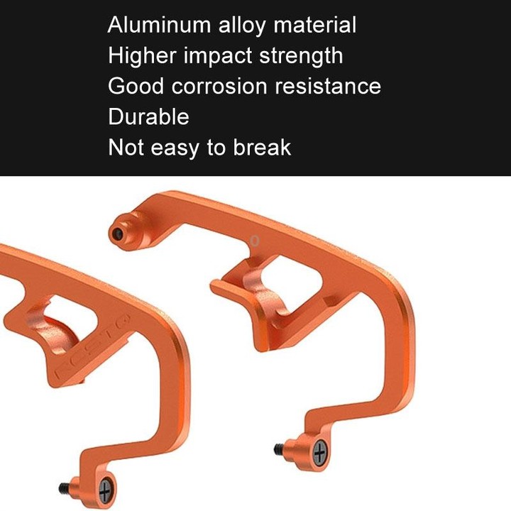 For DJI Avata 2 RCSTQ Aluminum Alloy Flying Machine Lens Collision Protection Bar(Orange)