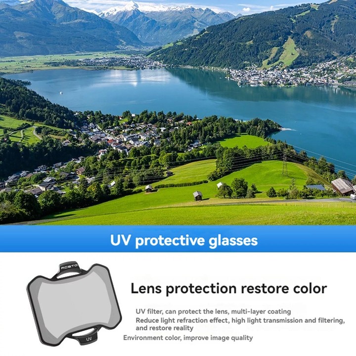 For DJL Avata RCSTQ Crossing Machine Filter Protective Mirror Accessories, Style: UV+CPL+ND8+ND16+ND32+ND64