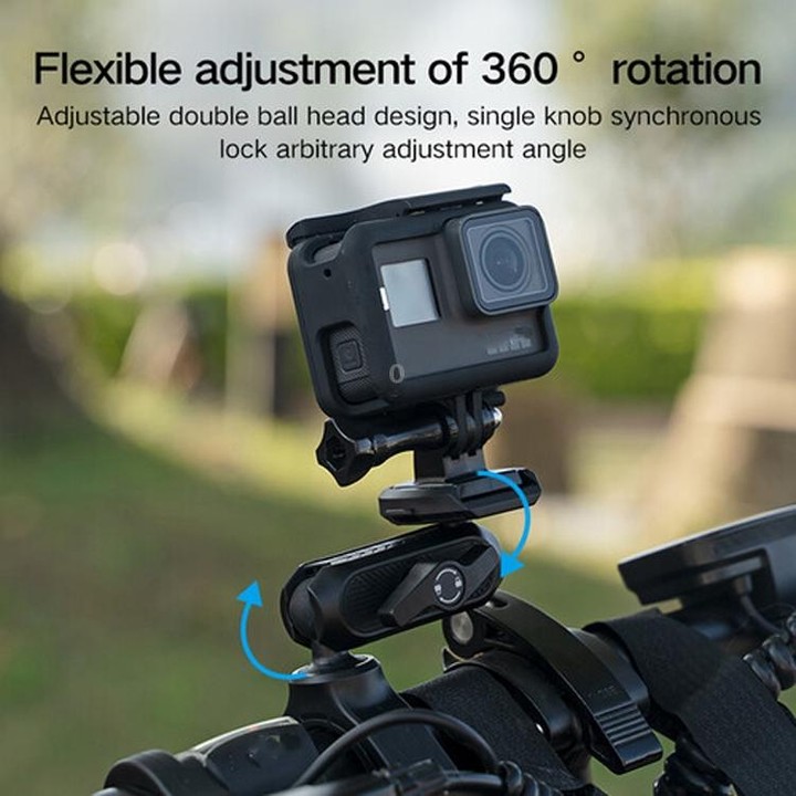 XILETU Sports Camera Mobile Phone Quick Release Motorcycle Bicycle Bracket