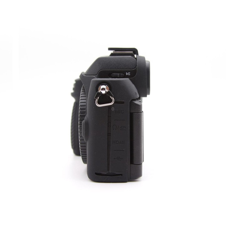 For Nikon Z50II Smooth Surface Camera Protective Silicone Case(Black)
