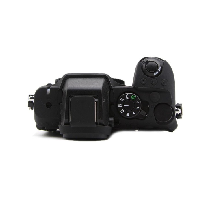 For Nikon Z50II Smooth Surface Camera Protective Silicone Case(Black)