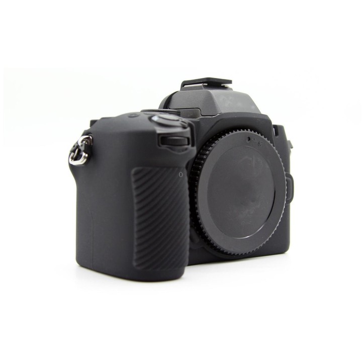 For Nikon Z50II Smooth Surface Camera Protective Silicone Case(Black)