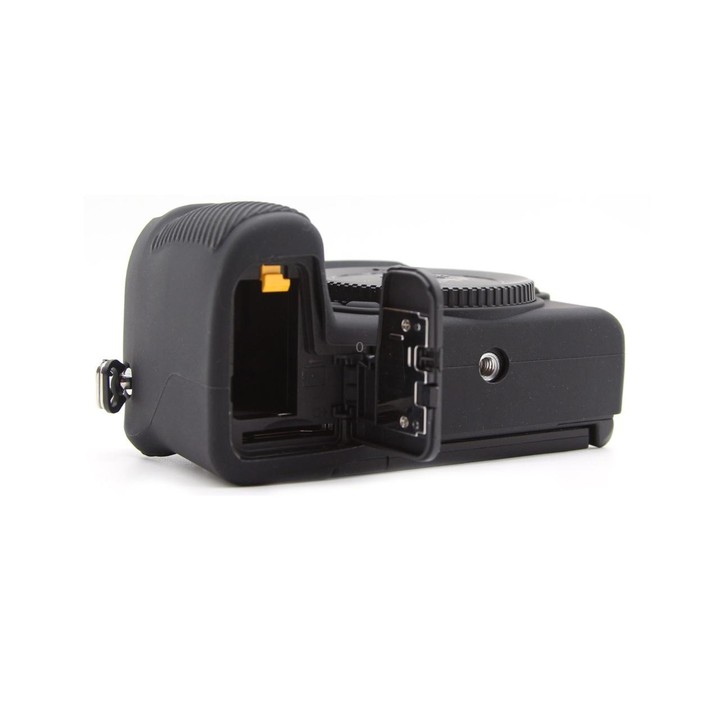 For Nikon Z50II Smooth Surface Camera Protective Silicone Case(Black)