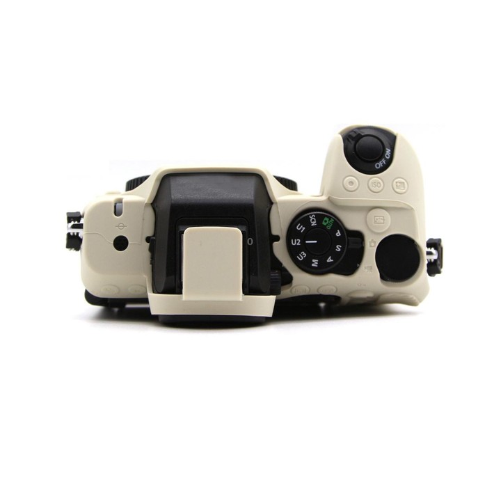 For Nikon Z50II Smooth Surface Camera Protective Silicone Case(Beige)