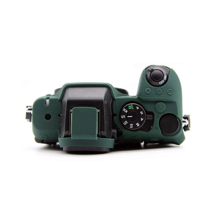For Nikon Z50II Smooth Surface Camera Protective Silicone Case(Dark Green)