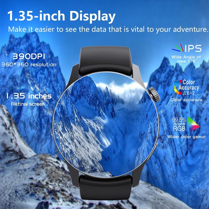 F207 Smart Watch 1.35-Inch Narrow Edge Screen Supports Bluetooth Calls / 24H Health Monitoring / 150+ Sports Modes, Color: Silve
