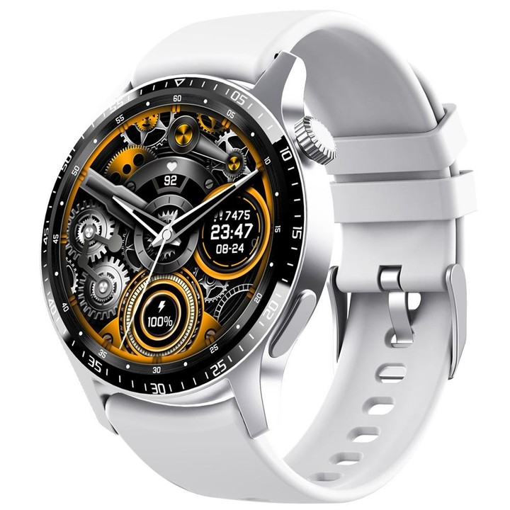 F207 Smart Watch 1.35-Inch Narrow Edge Screen Supports Bluetooth Calls / 24H Health Monitoring / 150+ Sports Modes, Color: Silve