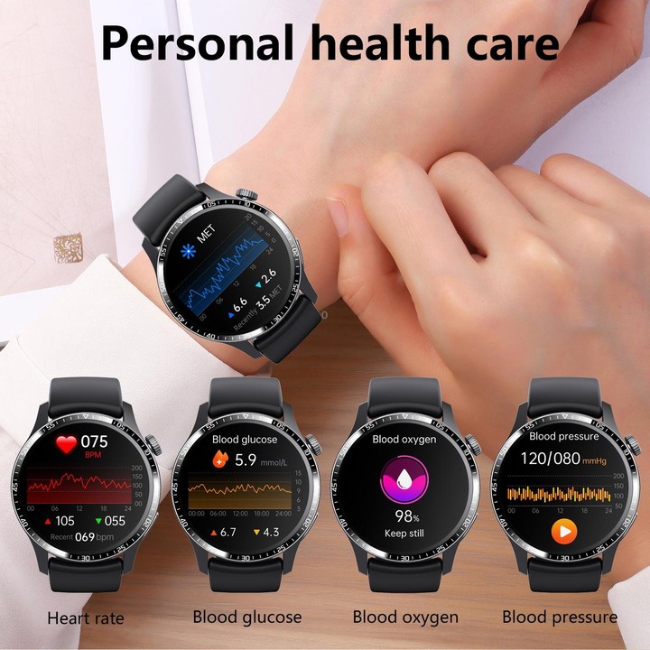 F207 Smart Watch 1.35-Inch Narrow Edge Screen Supports Bluetooth Calls / 24H Health Monitoring / 150+ Sports Modes, Color: Silve