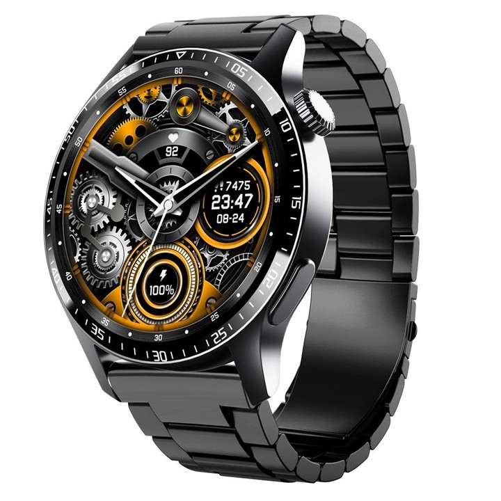 F207 Smart Watch 1.35-Inch Narrow Edge Screen Supports Bluetooth Calls / 24H Health Monitoring / 150+ Sports Modes, Color: Black
