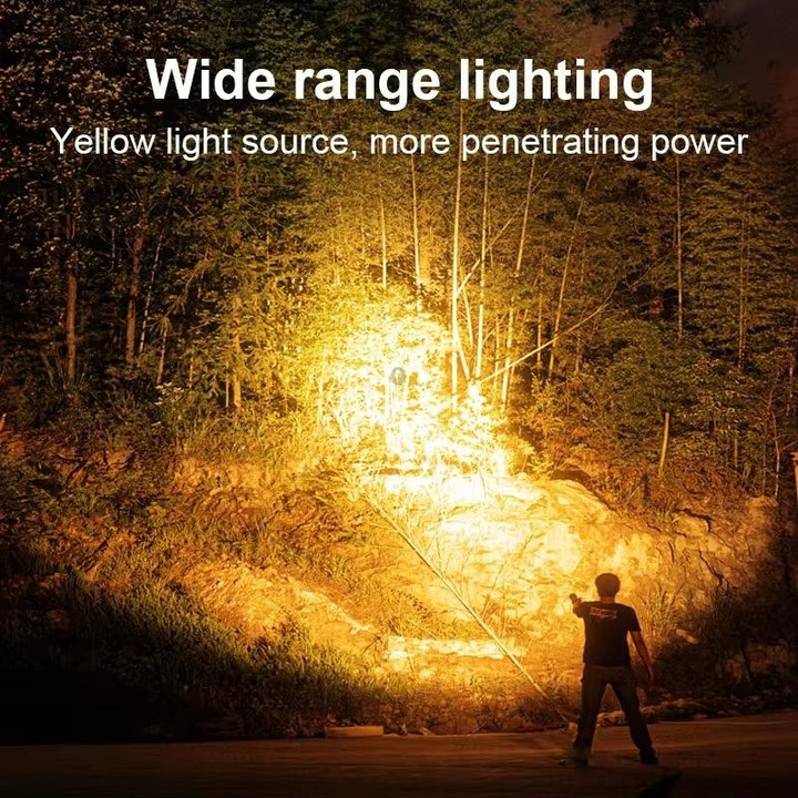 XHP70.2 Diving Flashlight 3000 Lumens IPX8 Waterproof Underwater 80m 2500mAh x 2 White Light