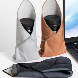 DSLR Camera Folding Cloth Photography Camera Folding Cloth Magic Protective Cloth, Color: 45x45cm Khaki
