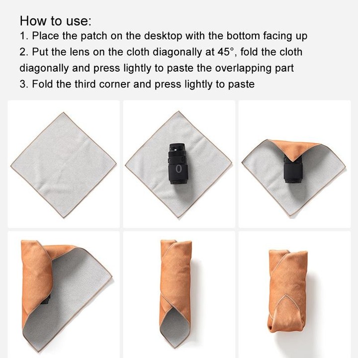 DSLR Camera Folding Cloth Photography Camera Folding Cloth Magic Protective Cloth, Color: 35x35cm Black