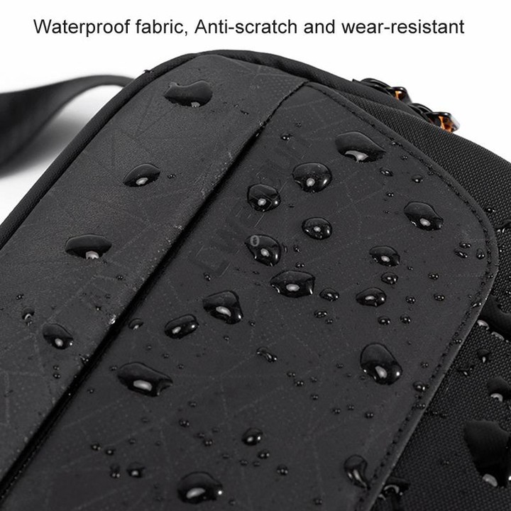 Cwatcun D133 Camera Chest Bag Multi-functional Handheld Slanting Cross Shoulder Camera Casual Bag, Color: Medium Black