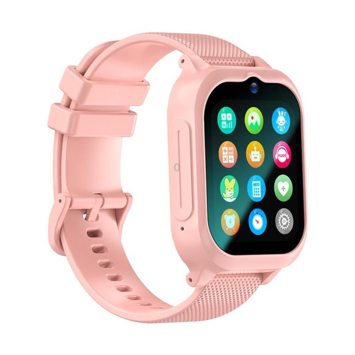 K26H 4G Kids Phone Watch With 1.83-inch Touch Screen Front Camera SOS GPS Location(Pink)