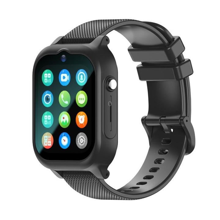K26H 4G Kids Phone Watch With 1.83-inch Touch Screen Front Camera SOS GPS Location(Black)
