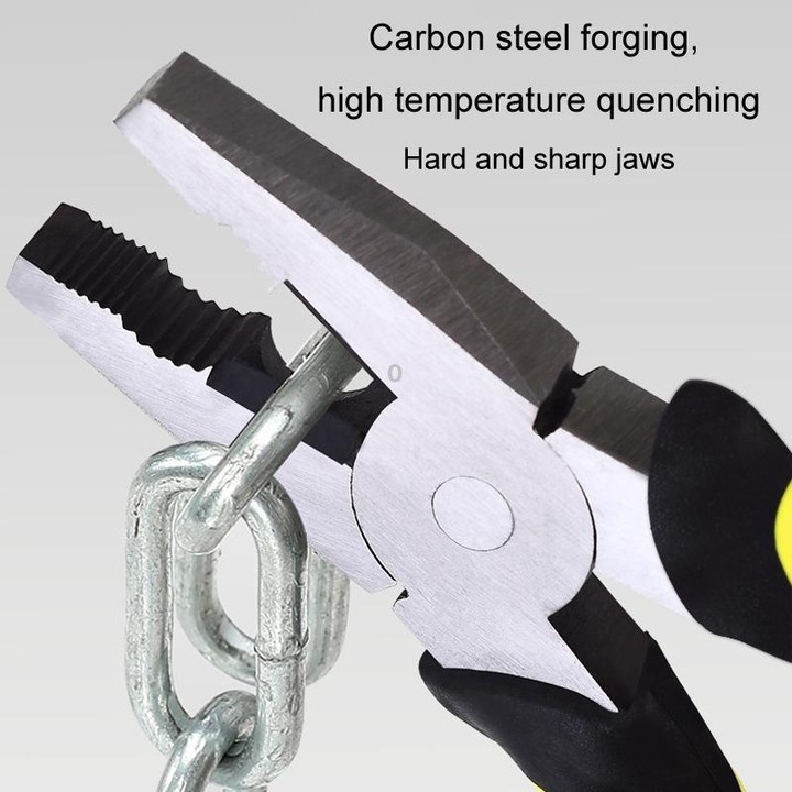 8 inch Pointed Nose Wire Pliers Industrial Grade Labor-saving Household Electrician Stripping Pliers