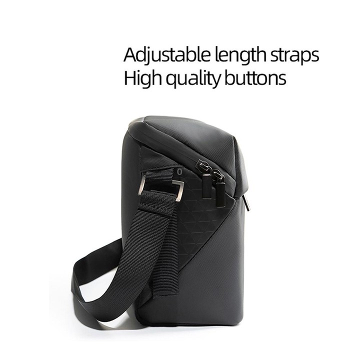 For DJI Mini 4K / Mini 2 SE / Mini 2 Portable Waterproof Shoulder Bag Messenger Bag(Black)
