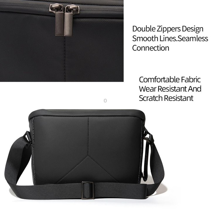 For DJI Mini 4K / Mini 2 SE / Mini 2 Portable Waterproof Shoulder Bag Messenger Bag(Black)