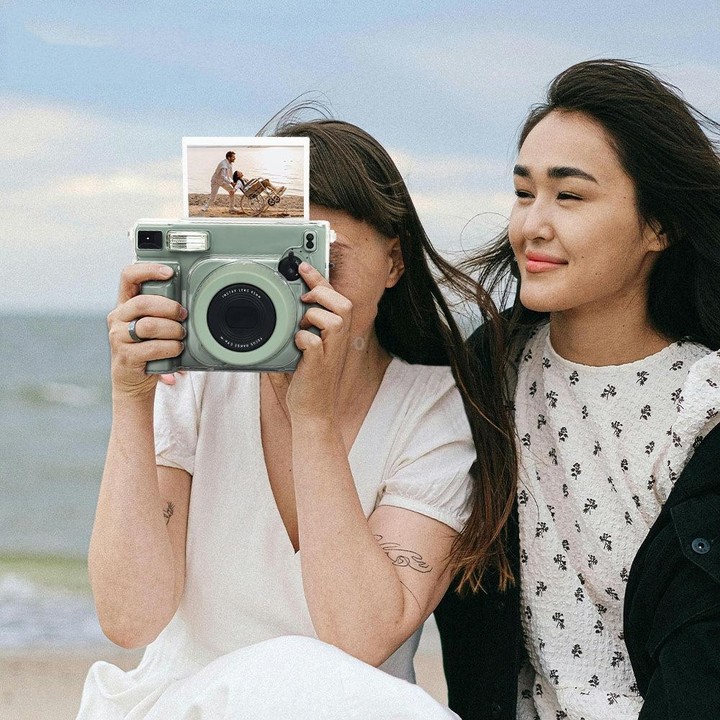 For Fujifilm Instax WIDE 400 Durable Scratch-Resistant Drop-Resistant PC Storage Case(Transparent)