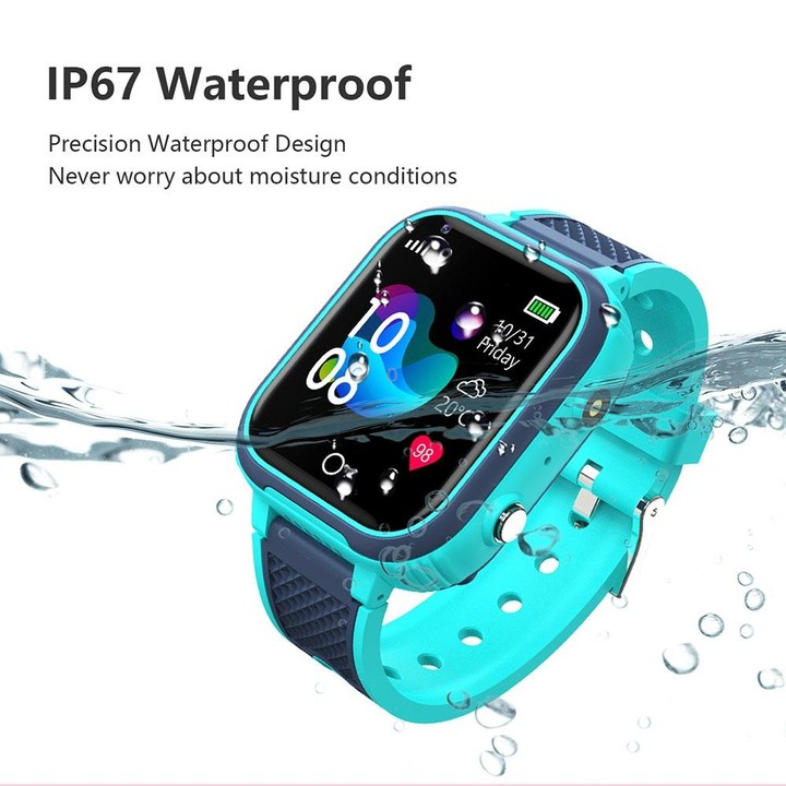 LT21 1.4-Inch 4G Global Full Network IP67 Waterproof WIFI Children Smart Watch(Pink)