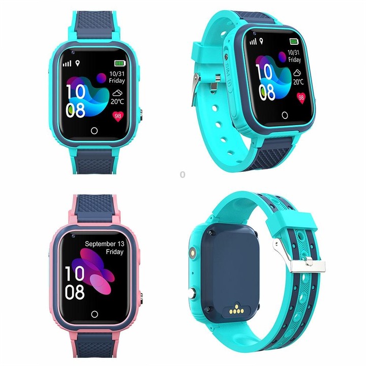 LT21 1.4-Inch 4G Global Full Network IP67 Waterproof WIFI Children Smart Watch(Pink)
