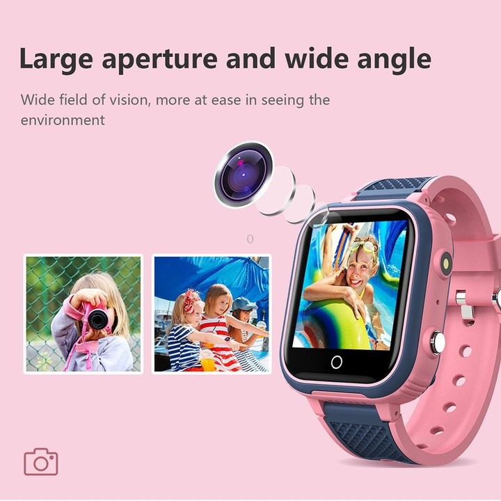LT21 1.4-Inch 4G Global Full Network IP67 Waterproof WIFI Children Smart Watch(Black)