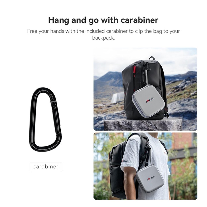 For DJI Neo aMagisn Standard Storage Bag Carrying Case(White)