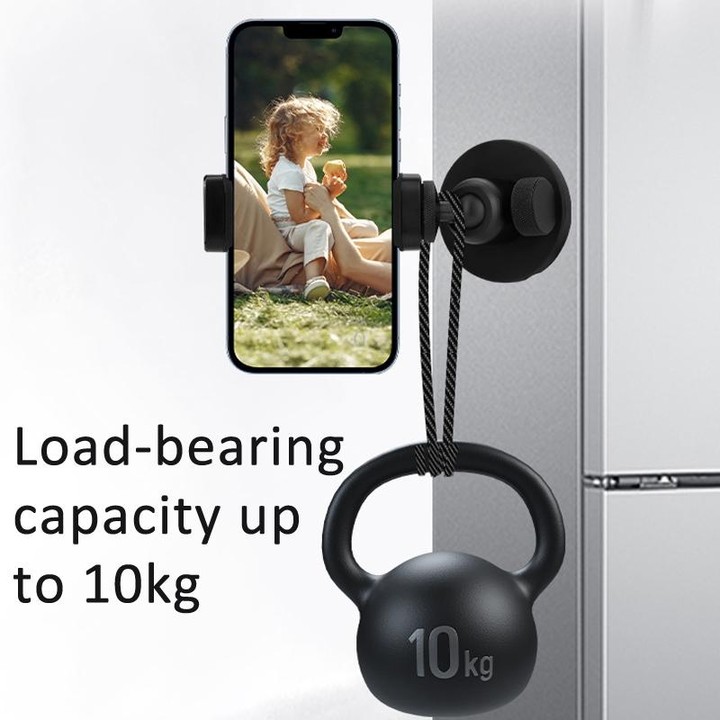Magnetic Aluminum Alloy Ball Head Mount for Sports Cameras and Mobile Phones